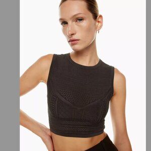 Aritzia Babaton Knit Crop Top size M